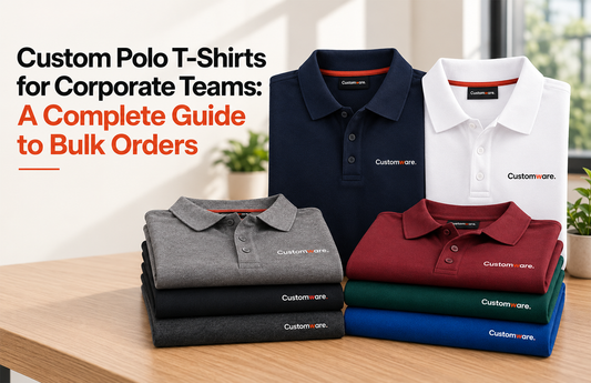 Custom Polo T-Shirts for Corporate Teams: A Complete Guide to Bulk Orders