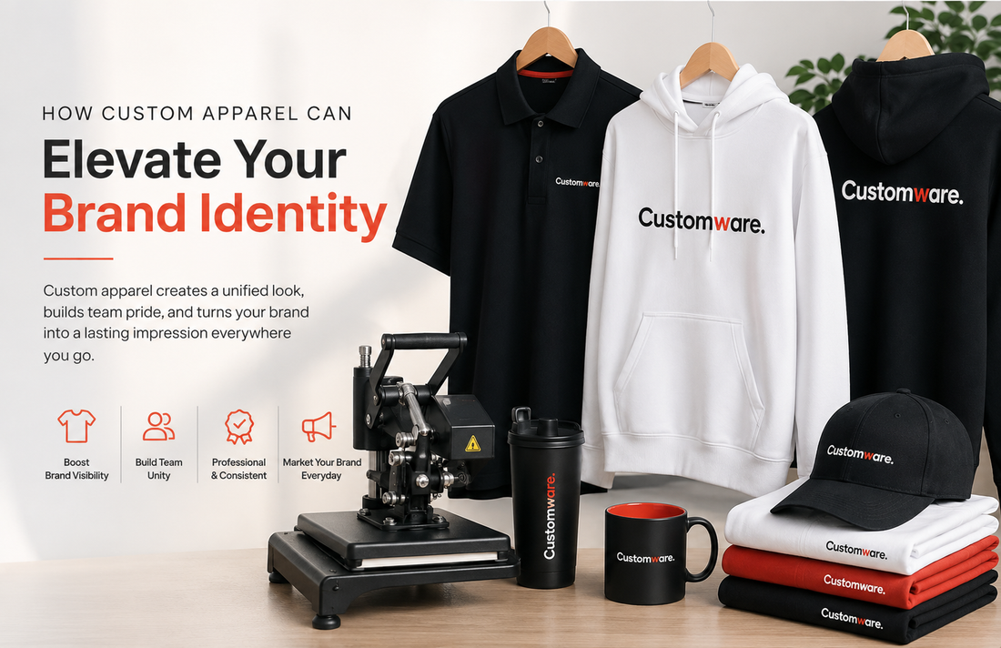 How Custom Apparel Can Elevate Your Brand Identity