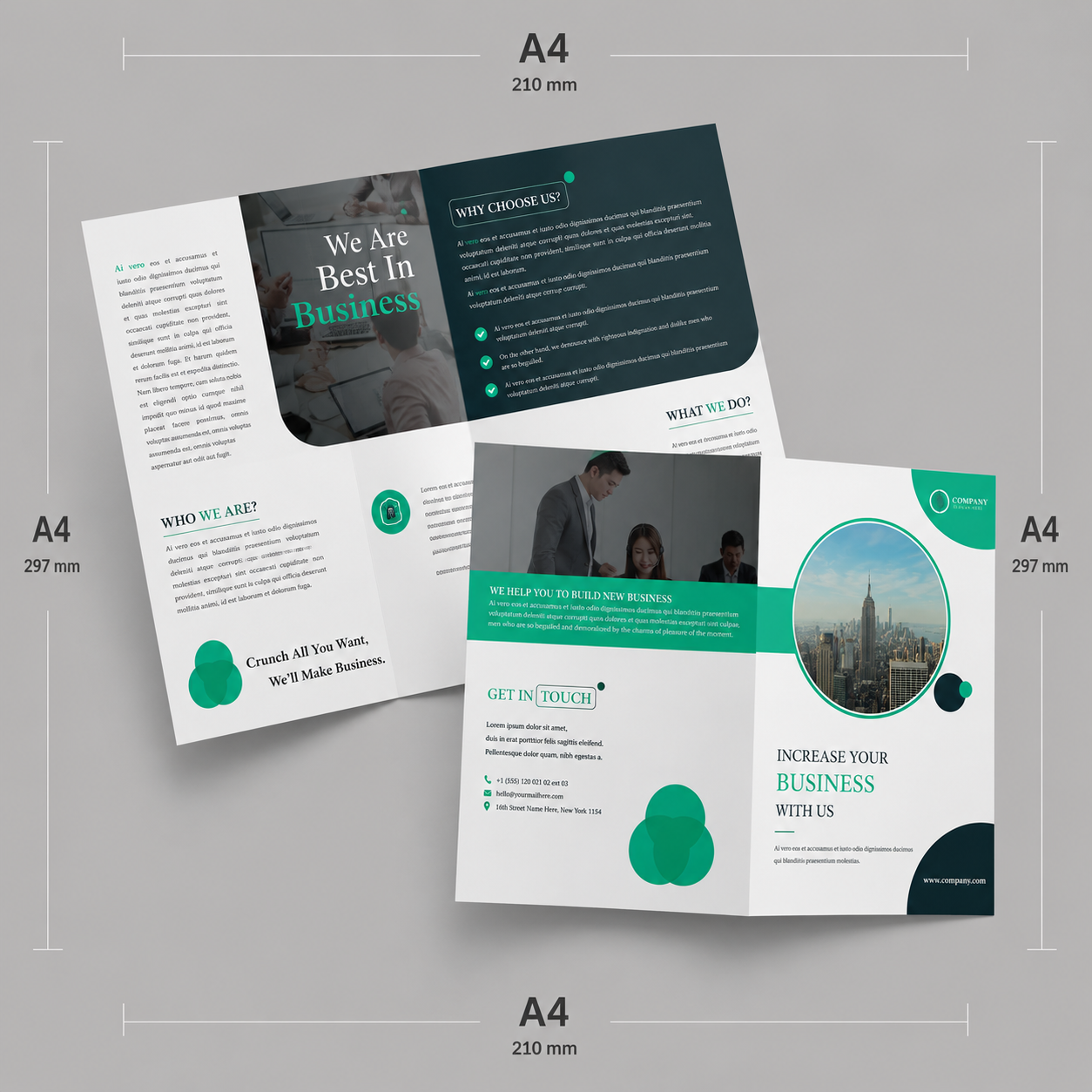 Half Fold Brochure