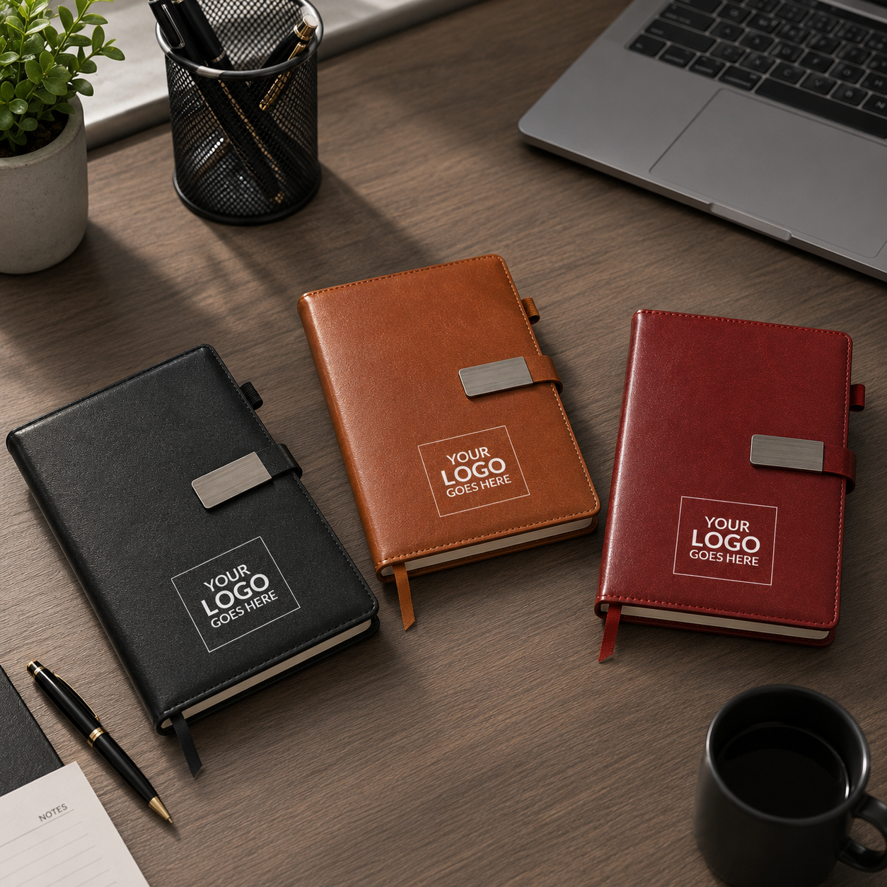 Premium Magnetic Lock Diary