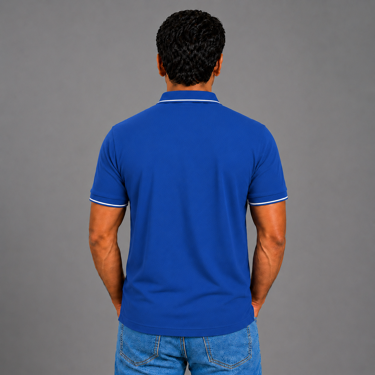  Royal Blue With White Tipping