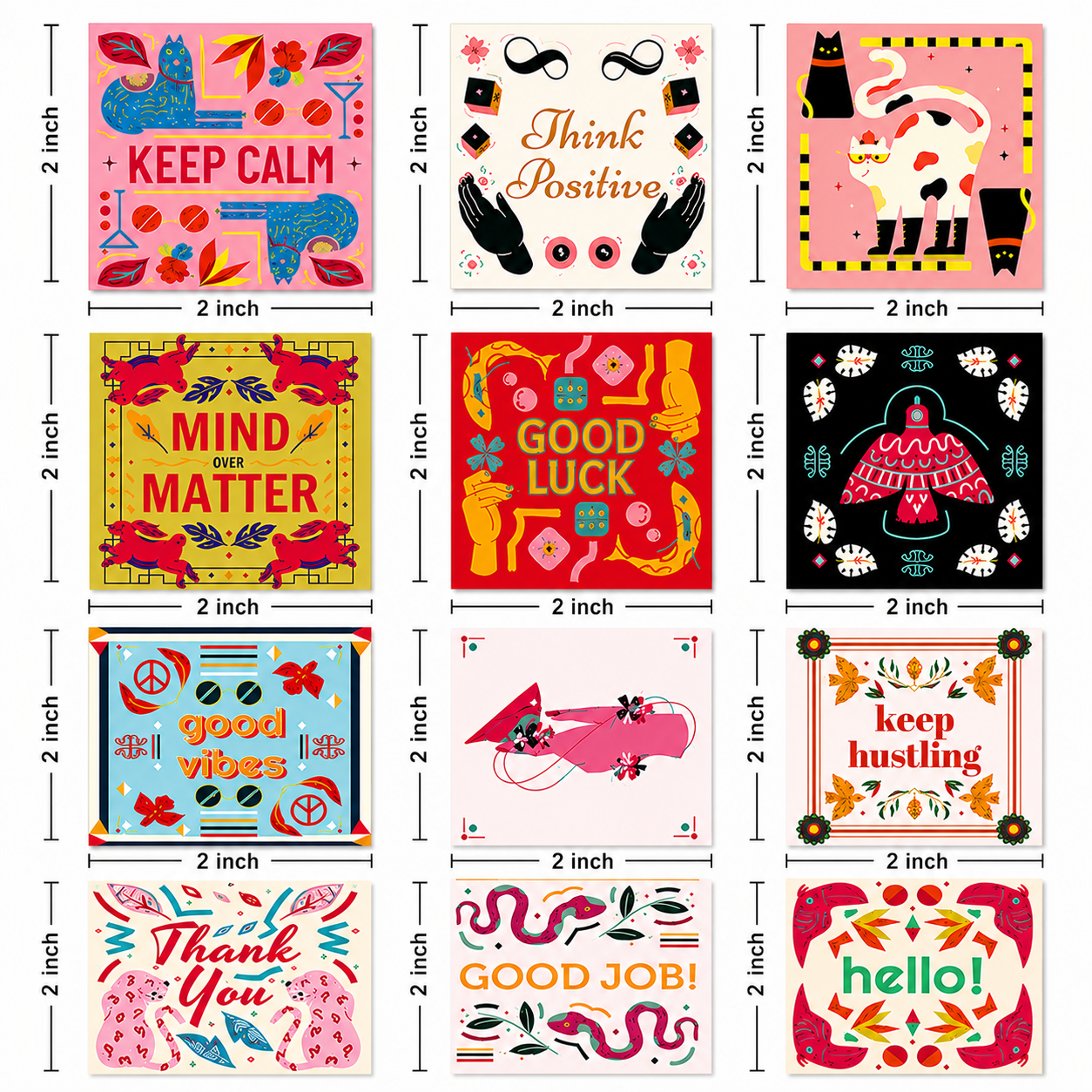 2 inch Square