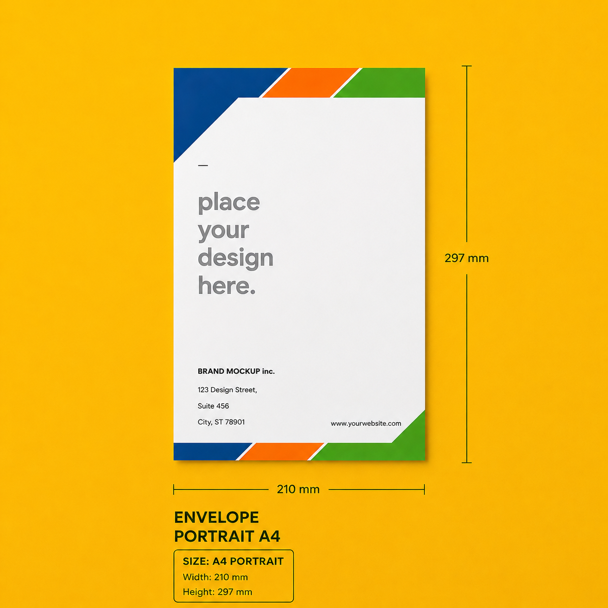 A4 Envelope Multi Color