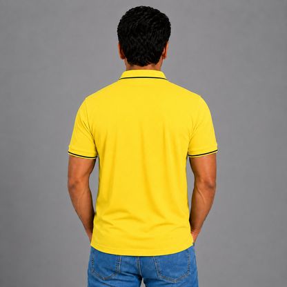 Golden Yellow With Black Tipping