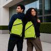 Premium Sport Drawstring Bag with Zip Pocket