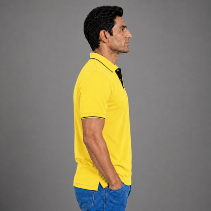 Golden Yellow With Black Tipping