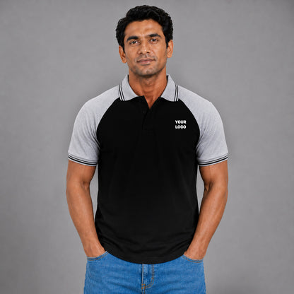 Premium Cotton Polo with tipping