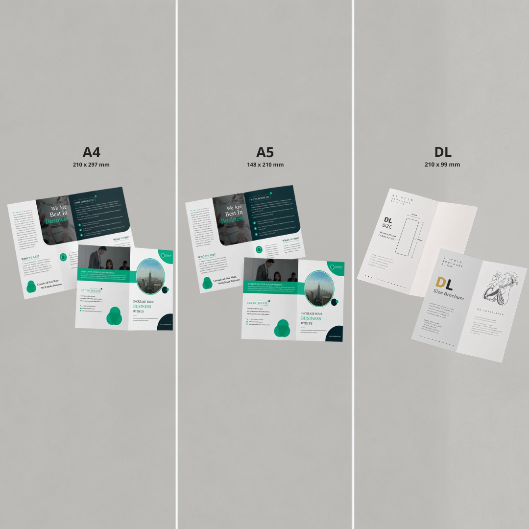 Half Fold Brochure