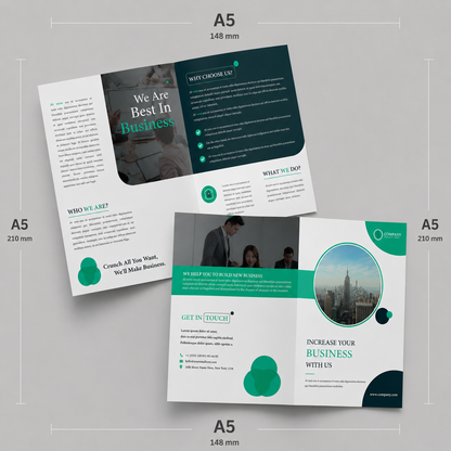 Half Fold Brochure