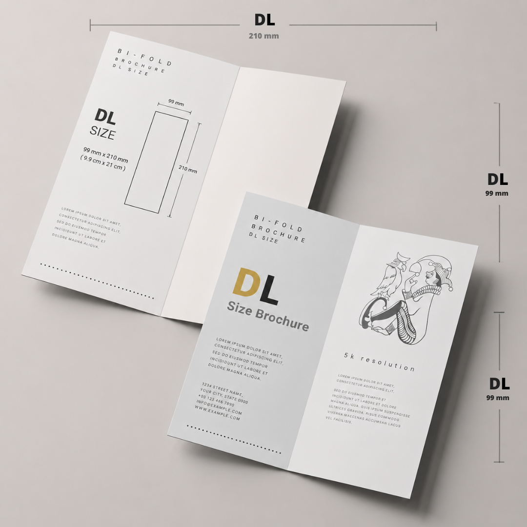 Half Fold Brochure